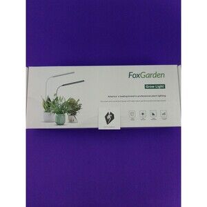 FOXGARDEN-Grow Light for Indoor Plants Growing, Full Spectrum Gooseneck Plant 52